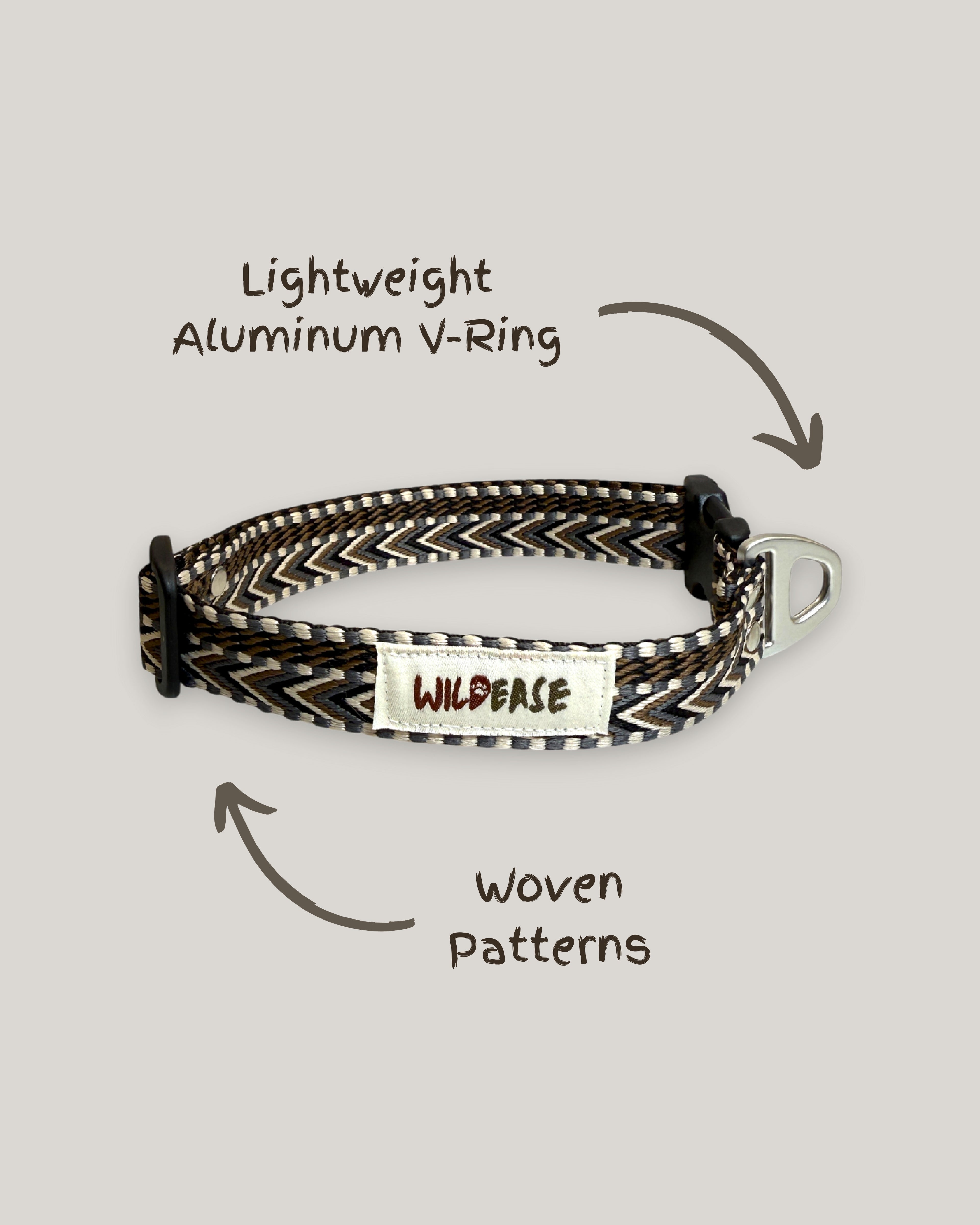 Stillstone - Handmade Lightweight Dog Collar