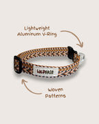 Canyon Glow - Handmade Lightweight Dog Collar