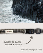 Basalt Cliff - Handmade Lightweight Dog Collar