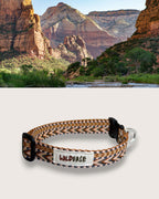 Canyon Glow - Handmade Lightweight Dog Collar