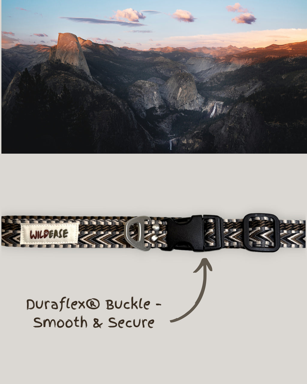 Stillstone - Handmade Lightweight Dog Collar