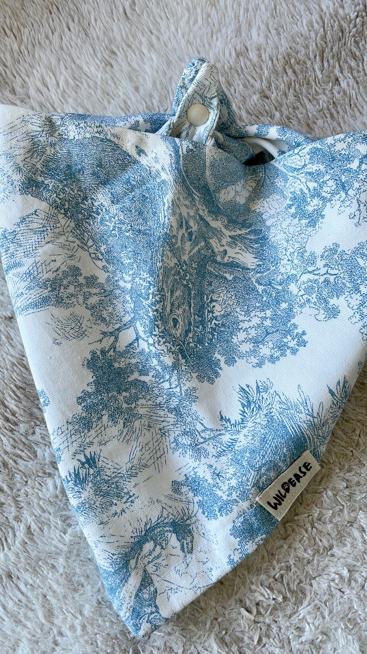 Bluewood Grove - Cotton Snap on Dog Bandana