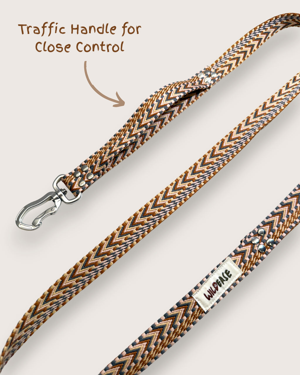 Canyon Glow - Handmade Lightweight Dog Leash