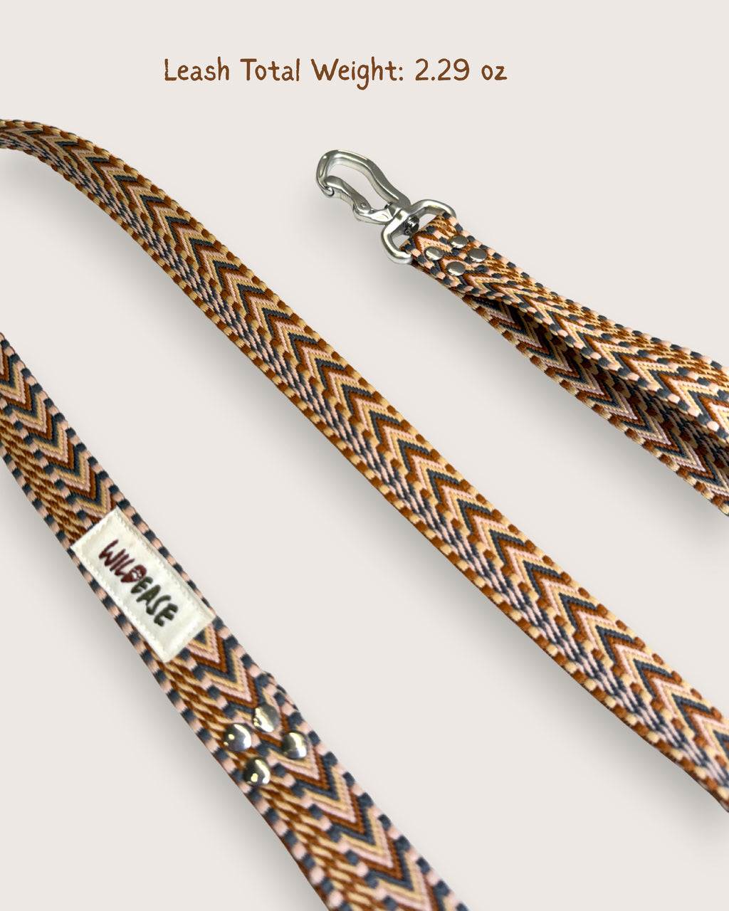 Canyon Glow - Handmade Lightweight Dog Leash