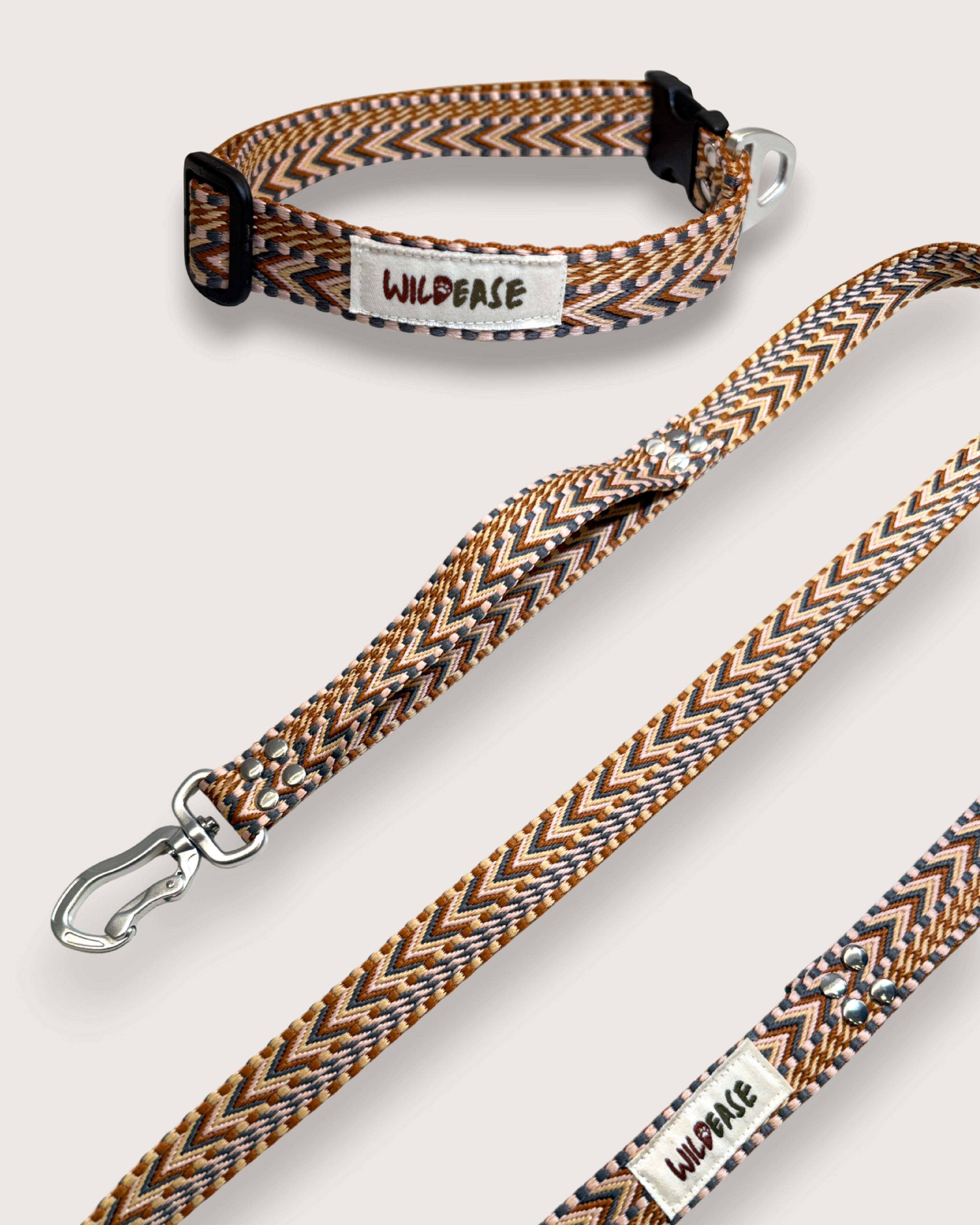 Canyon Glow - Handmade Lightweight Dog Collar