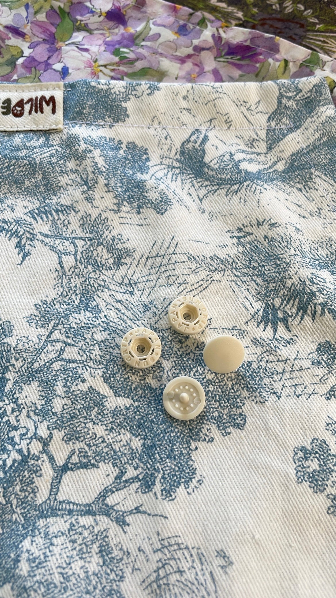 Bluewood Grove - Cotton Snap on Dog Bandana