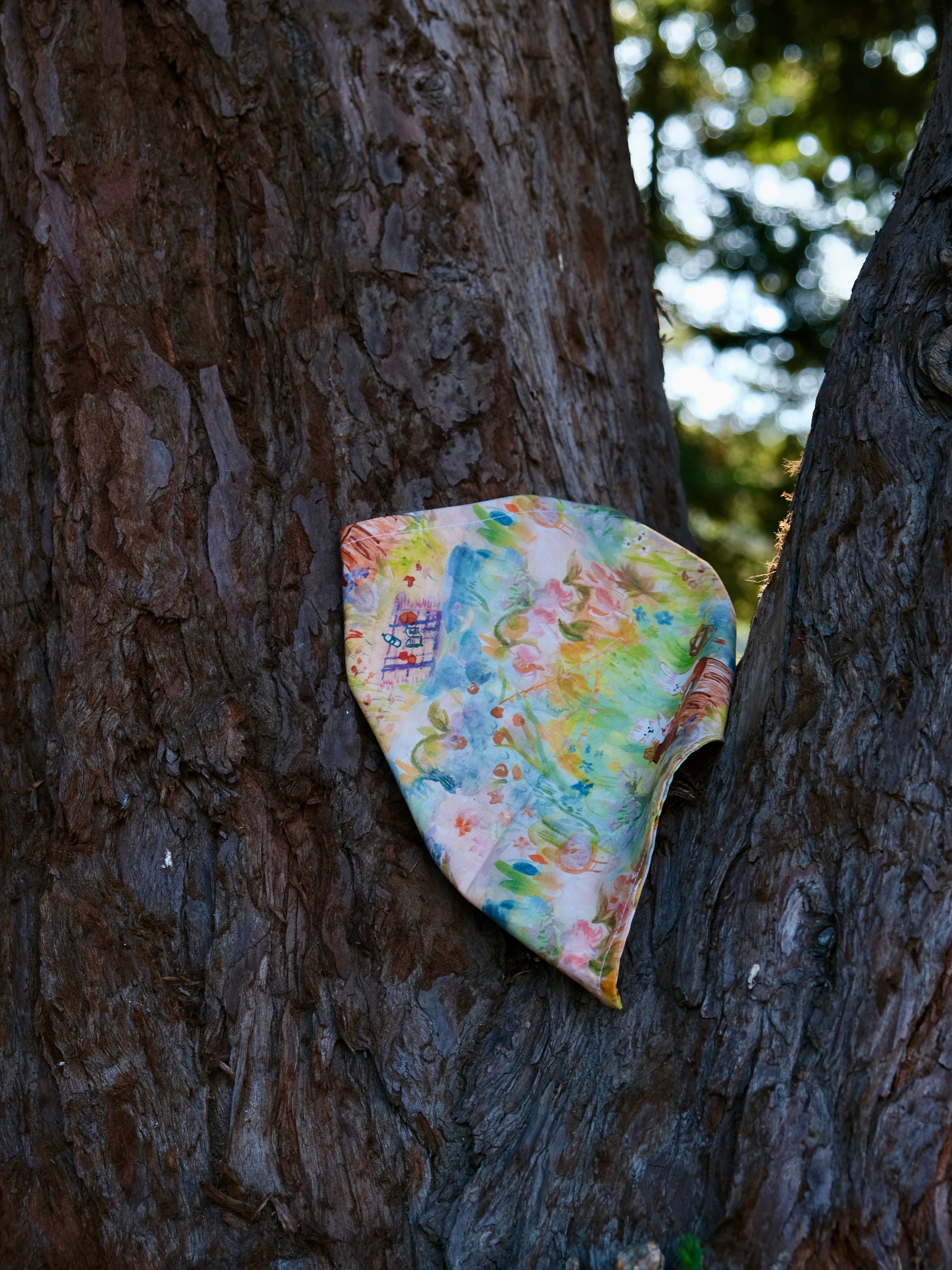 Picnic Dreams - Cotton Dog Bandana