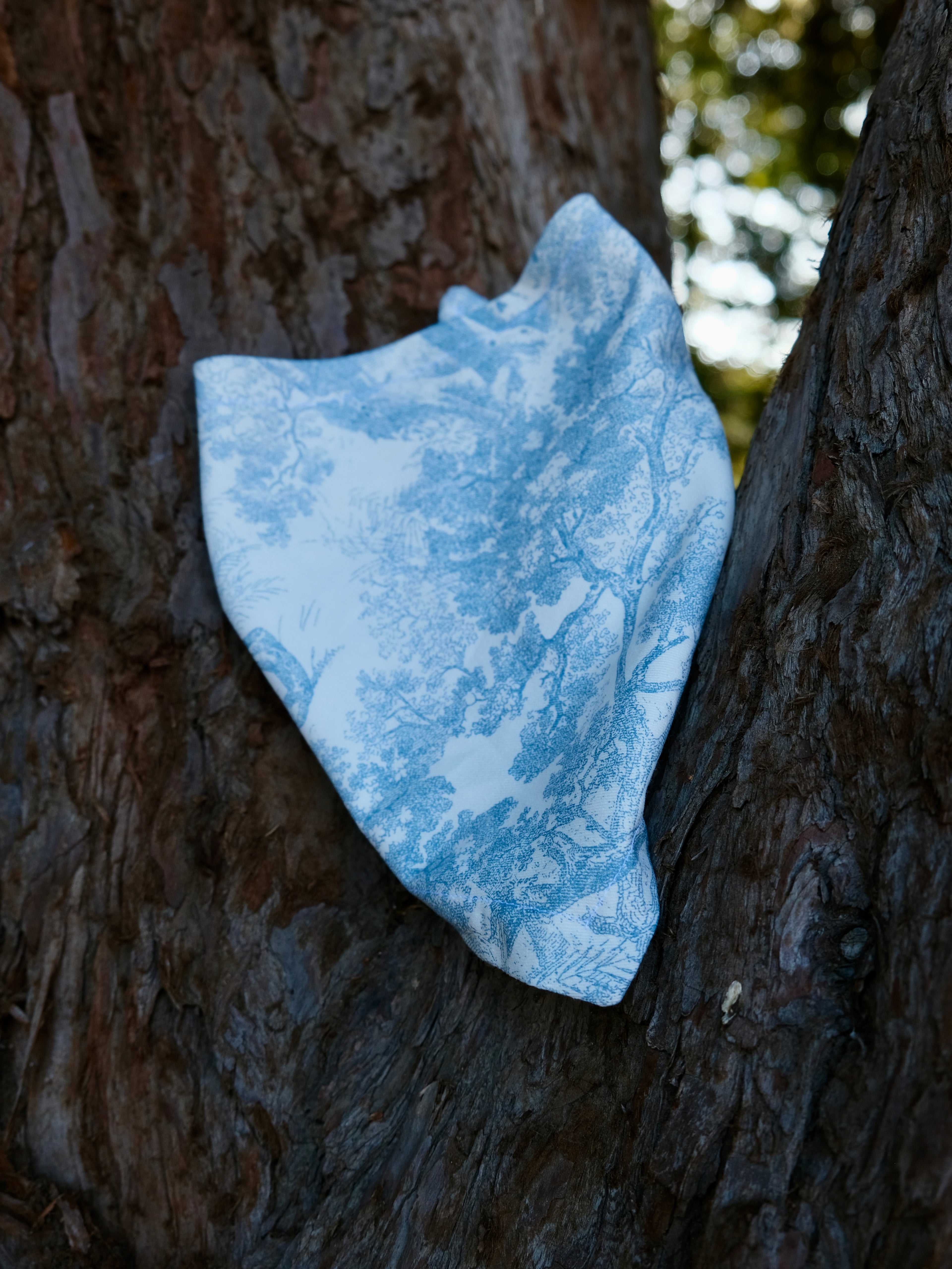 Bluewood Grove - Cotton Snap on Dog Bandana