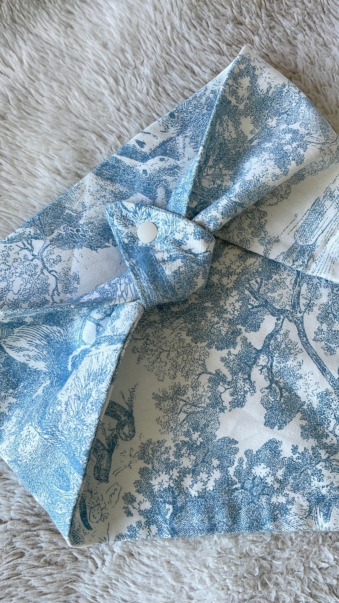 Bluewood Grove - Cotton Snap on Dog Bandana