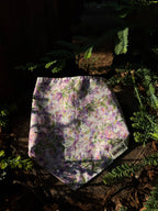Purple Blossom - Cotton Dog Bandana