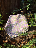 Purple Blossom - Cotton Dog Bandana