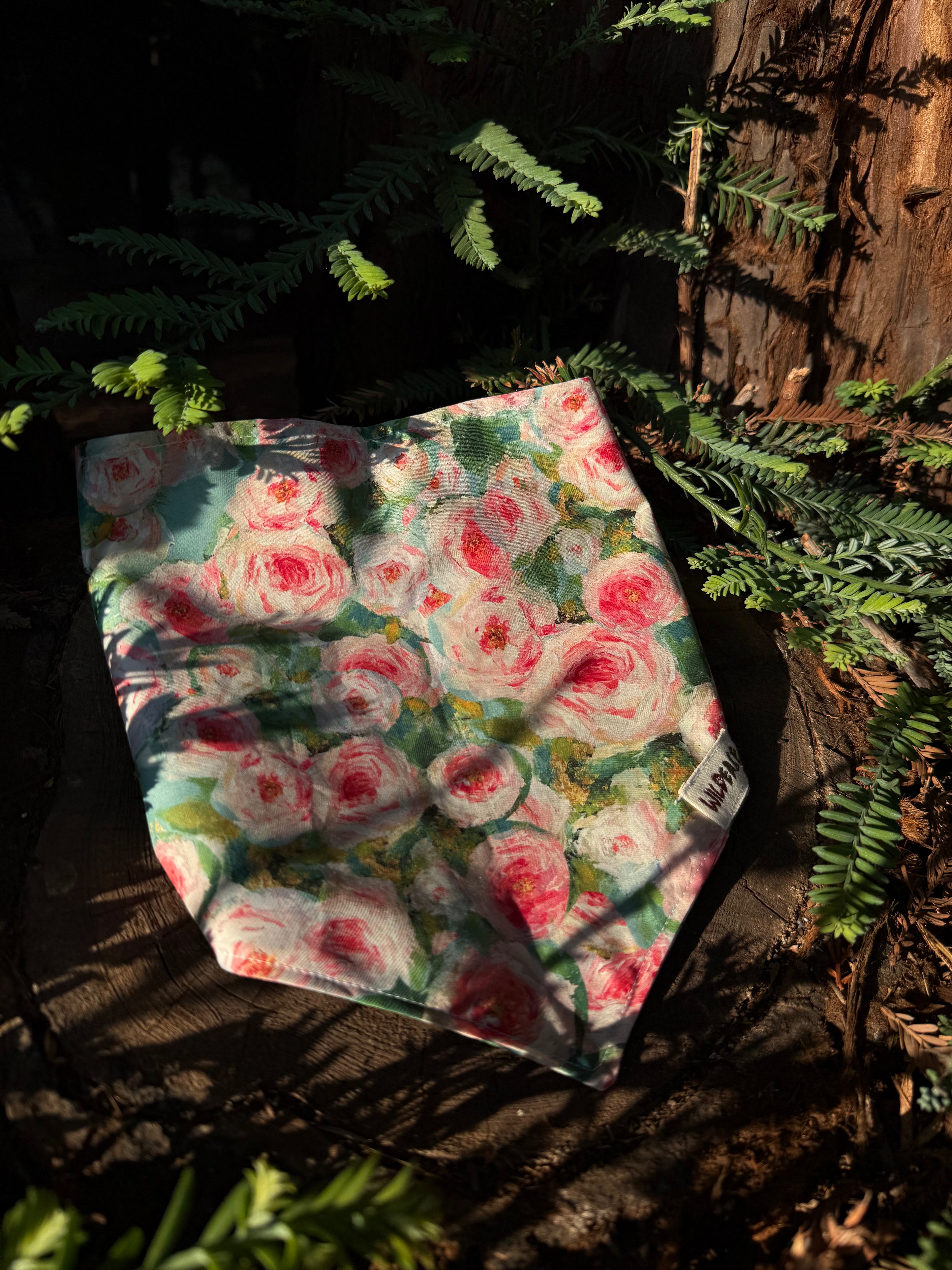 Blush Garden - Cotton Dog Bandana