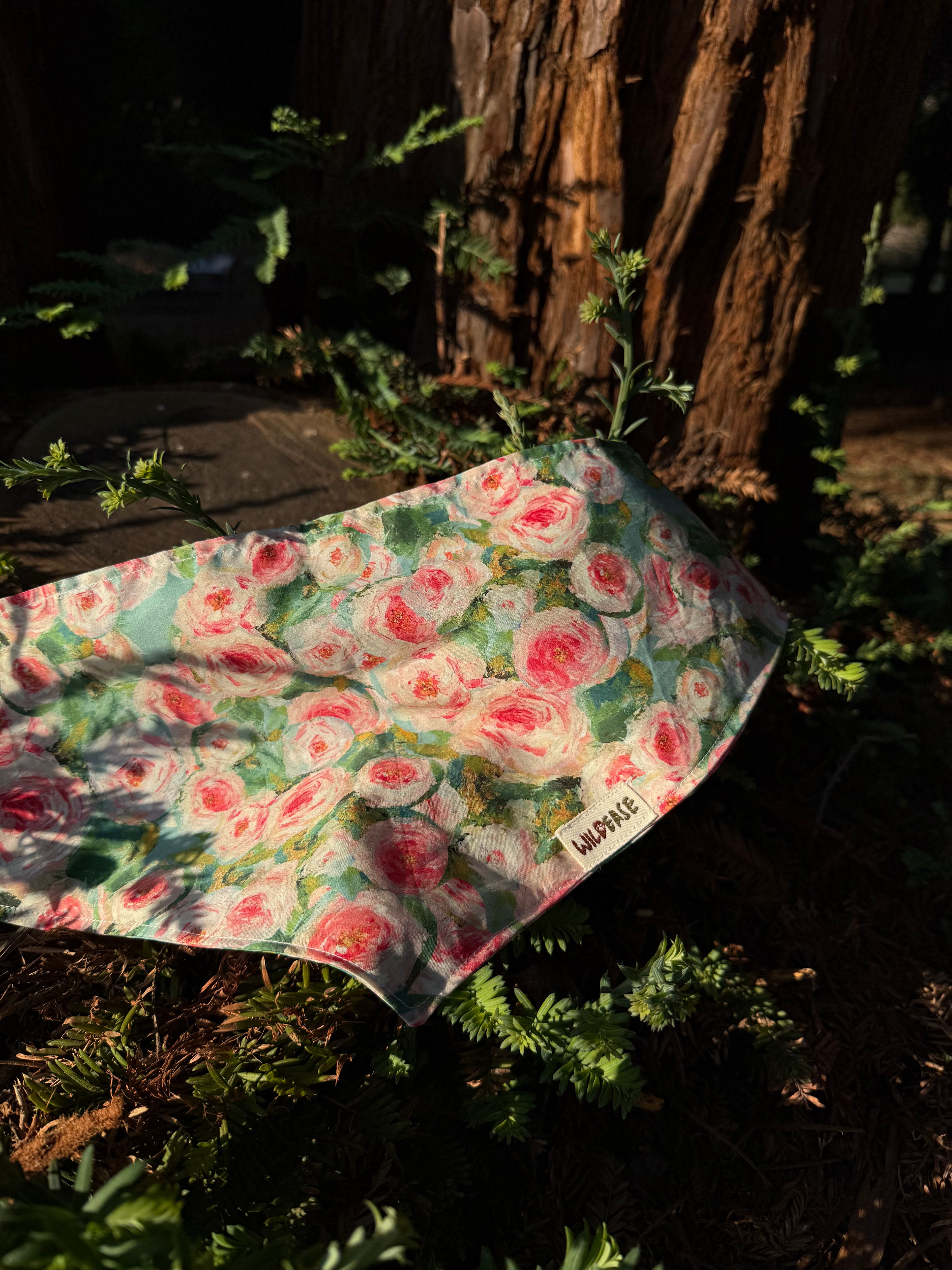 Blush Garden - Cotton Dog Bandana